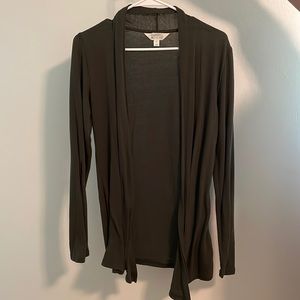 Market & Spruce Women’s Cardigan in Dark Green Size M NWOT